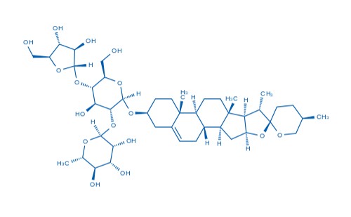 POLYPHYLLIN D의 분자 구조식