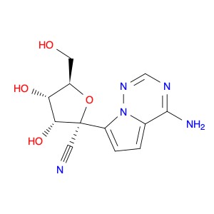 (2R,3R,4S,5R)-2-(4-aminopyrrolo[2,1-f][1,2,4]triazin-7-yl)-3,4-dihydroxy-5-(hydroxymethyl)tetrahydrofuran-2-carbonitrile