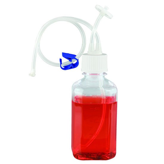 MEDIA BOTTLE ASSEMBLY SYSTEMS, PETG, SINGLE-USE, TRANSFER, FEED, C-FLEX® TUBING, CG BIOSCIENCES