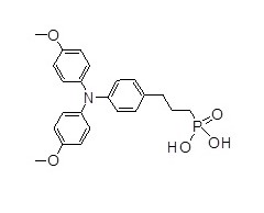 MeO-TPA-3PA의 분자 구조식