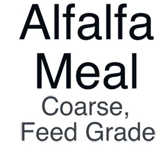 Alfalfa Meal