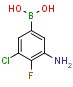 (3-Amino-5-chloro-4-fluorophenyl)boronic acid