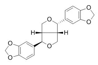 Chemfaces의 (-)-Asarinin 제품 화학 물질의 구조 