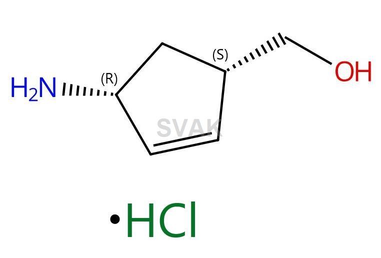 (1S,4R)-4-Amino-2-cyclopentene-1-methanol Hydrochloride