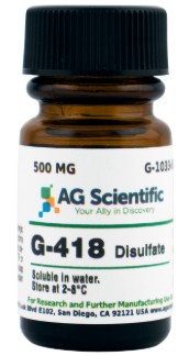 [AG Scientific 전문취급점] G-418 Sulfate 제품소개