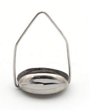 100µL Platinum/Pt Crucibles TGA Sample Pan 952018.906 for TA Instruments TA Q500/Q50/TGA2950/2050