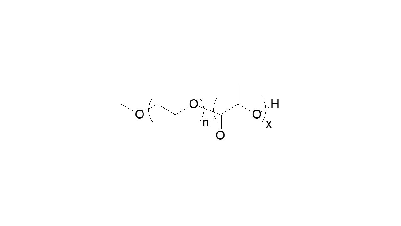 Poly(ethylene glycol)-block-poly(lactic acid)