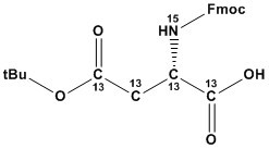 Fmoc-Asp(OtBu)-OH (13C4,15N)