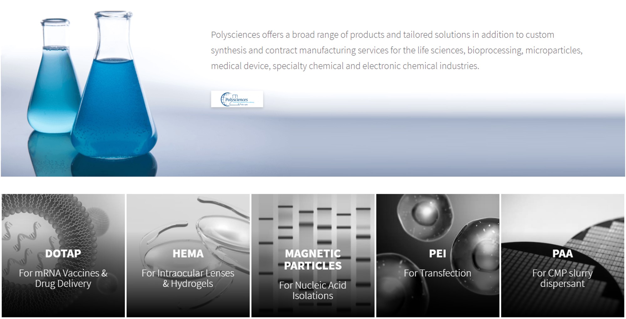 Polysciences를 대표하는 이미지