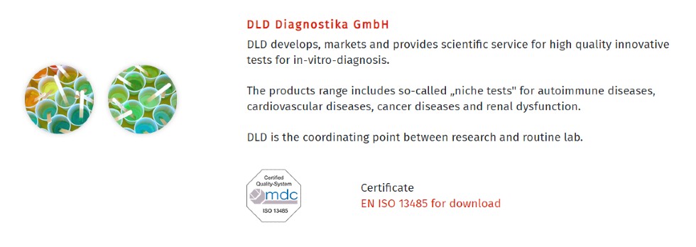 DLD Diagnostika를 대표하는 이미지