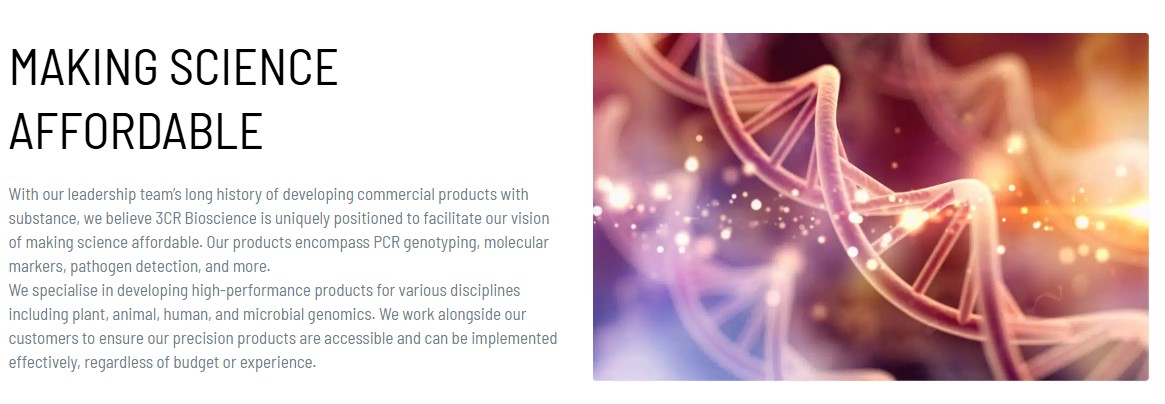 3CR Bioscience를 대표하는 이미지