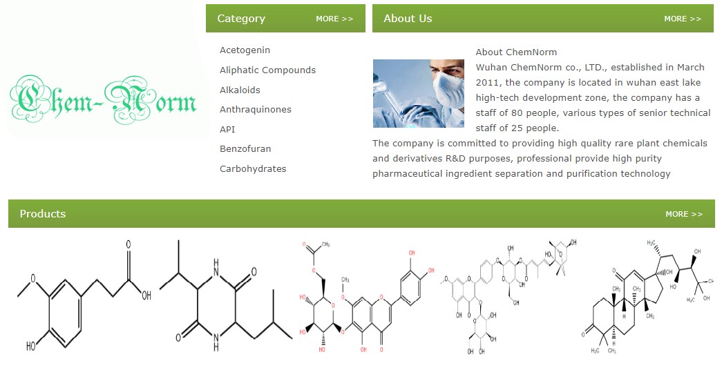 ChemNorm를 대표하는 이미지